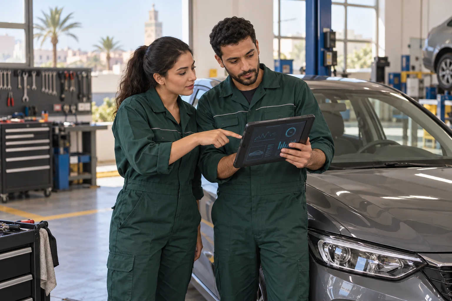 Automotive diagnostic jobs in Morocco: preparing a credible workshop application