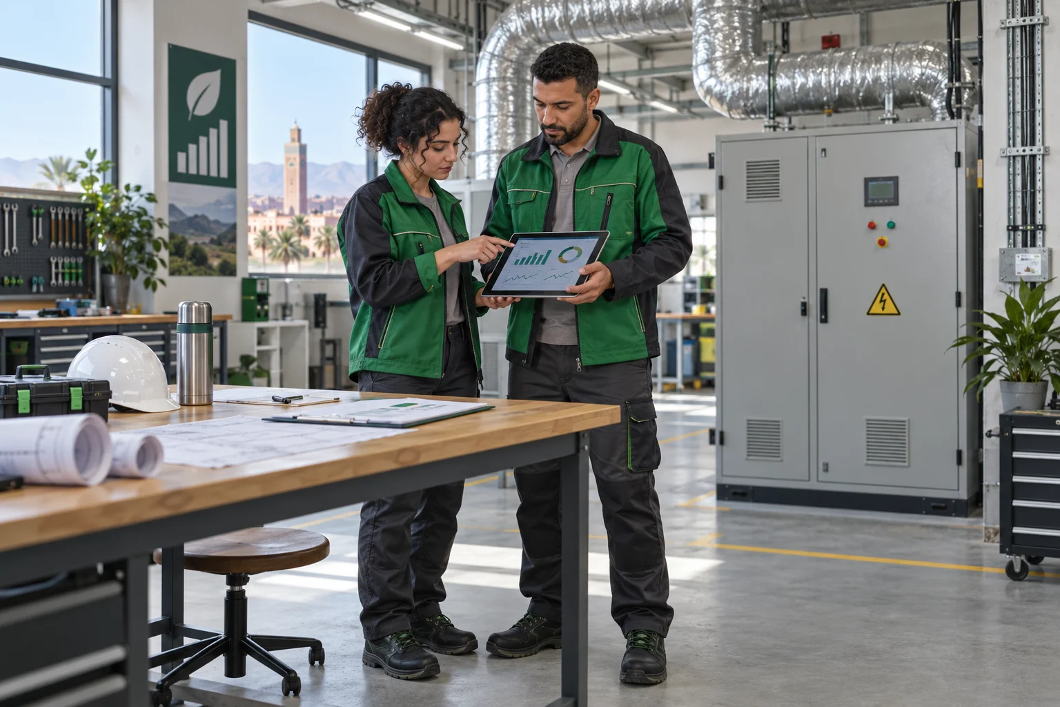Energy Efficiency Jobs in Morocco: Demonstrating Rigor in Monitoring Consumption