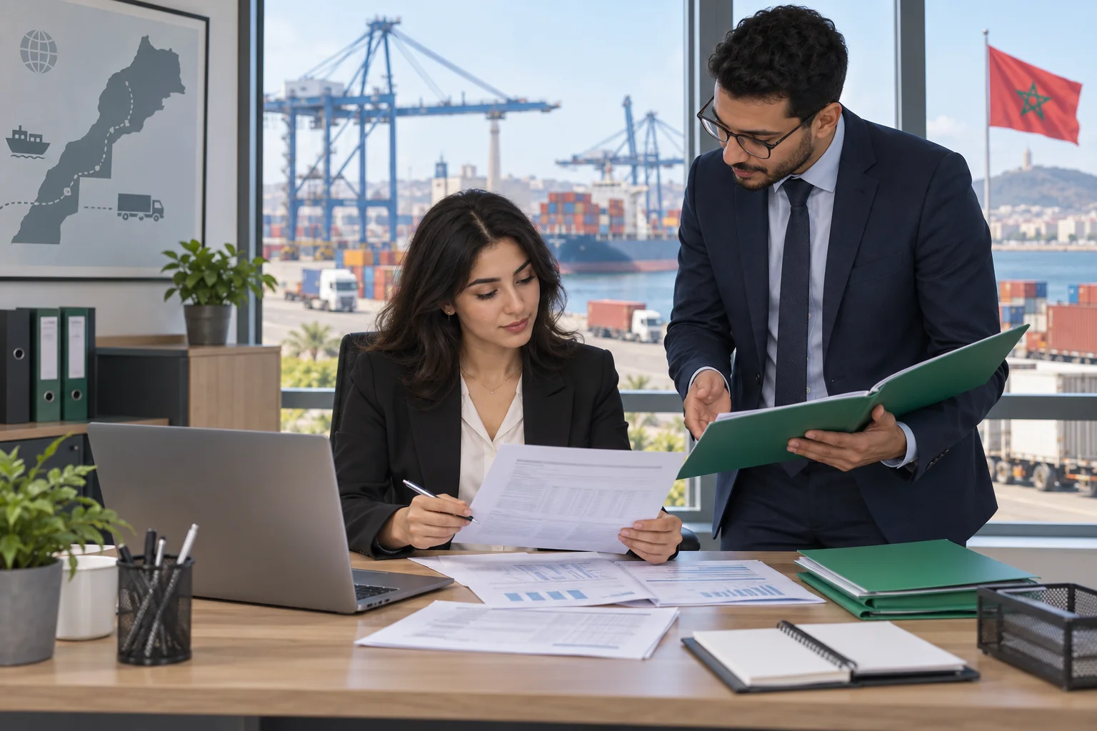 Import-export assistant jobs in Morocco: preparing a file that shows your rigor