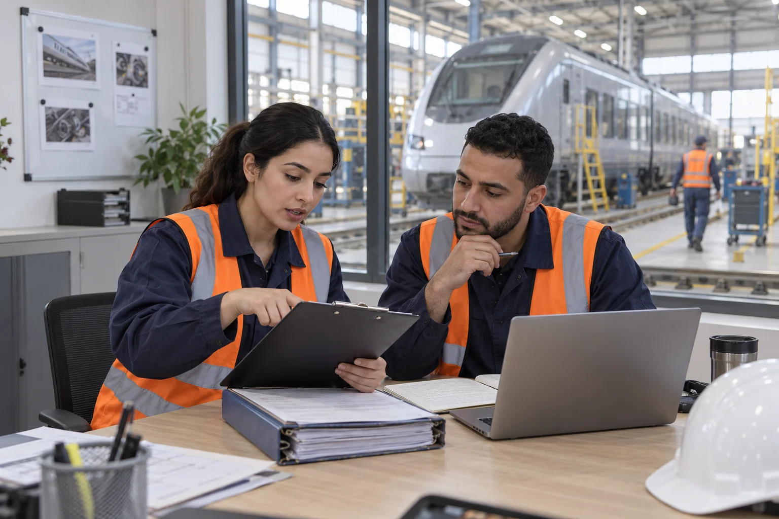 Railway Maintenance Jobs in Morocco: Handing Over a File Between Teams