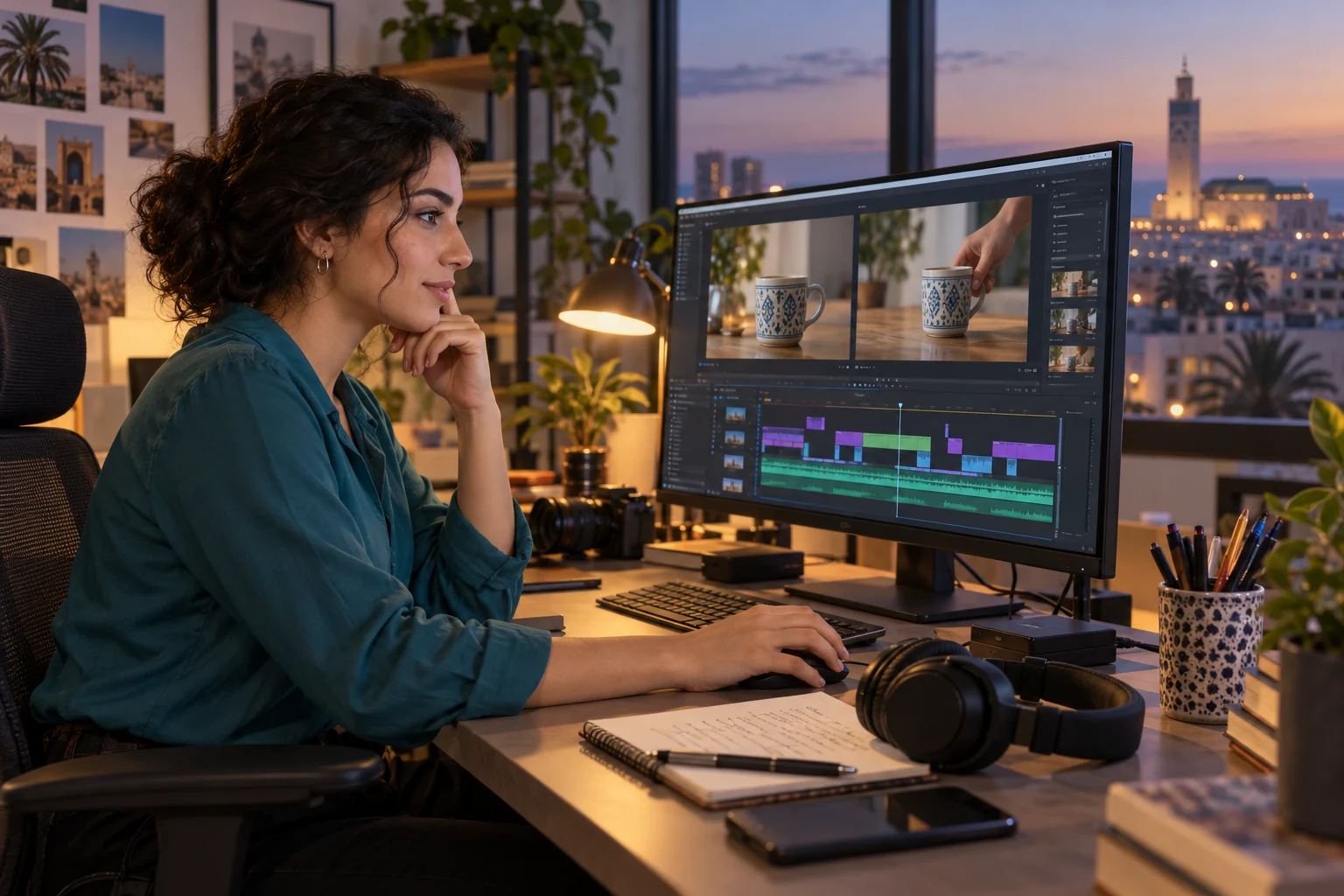 Video editing jobs in Morocco: showing your choices in a job application